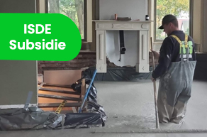ISDE Subsidie bij Isolatiebeton